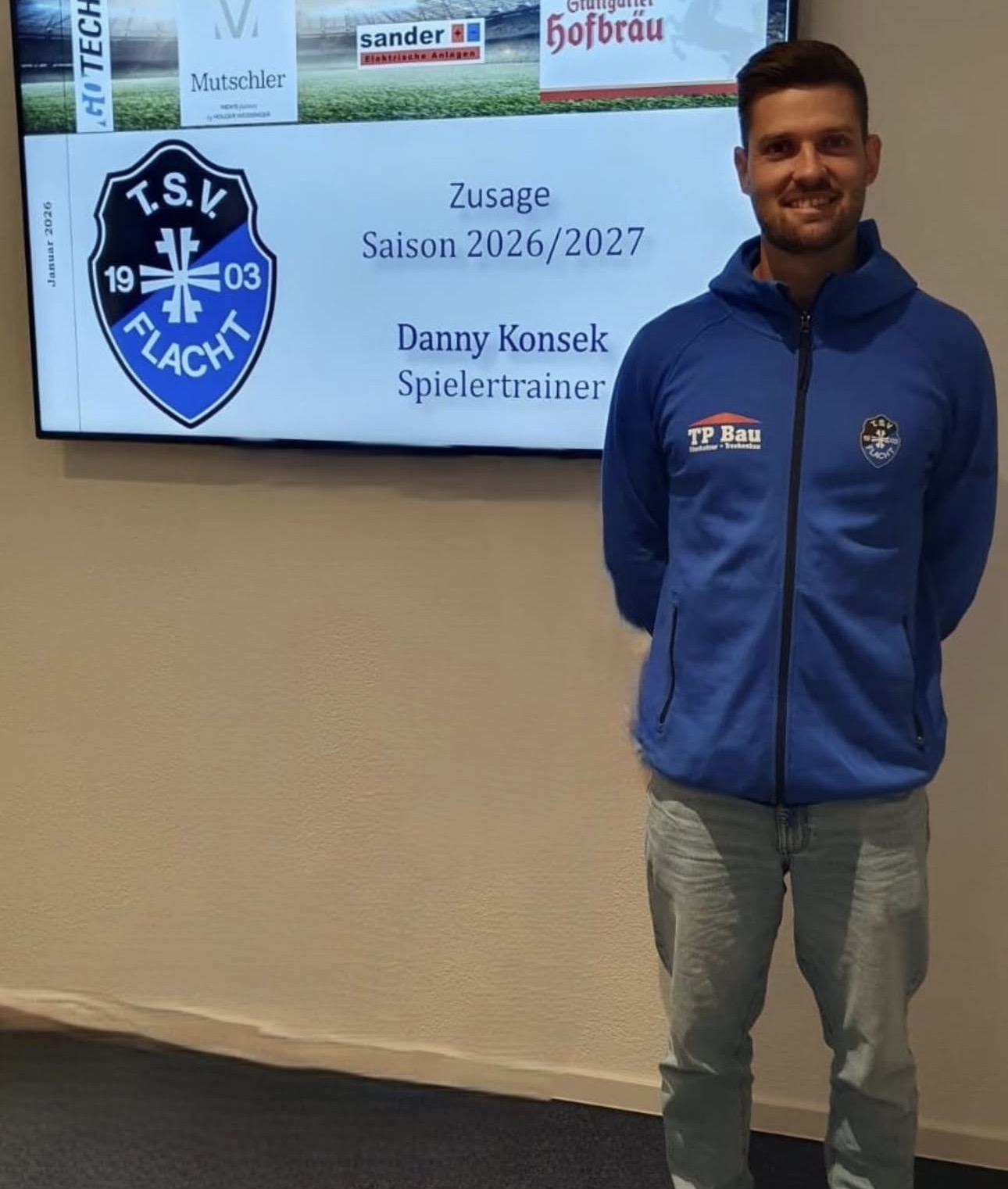 Der TSV Flacht setzt auf Kontinuität auf der Trainerposition, sowie in der sportlichen Leitung!